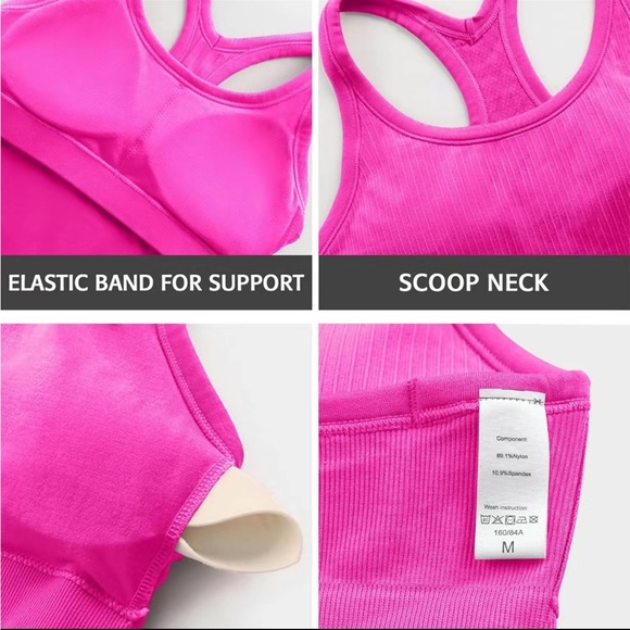 Women's Purple Racerback Tank Top - Picture 4 of 10